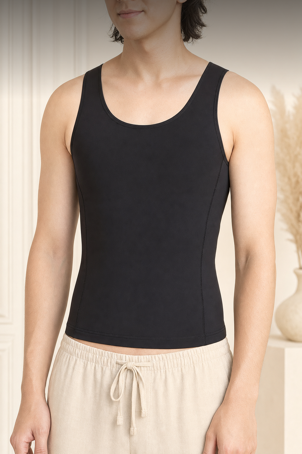 Chest binder on light background